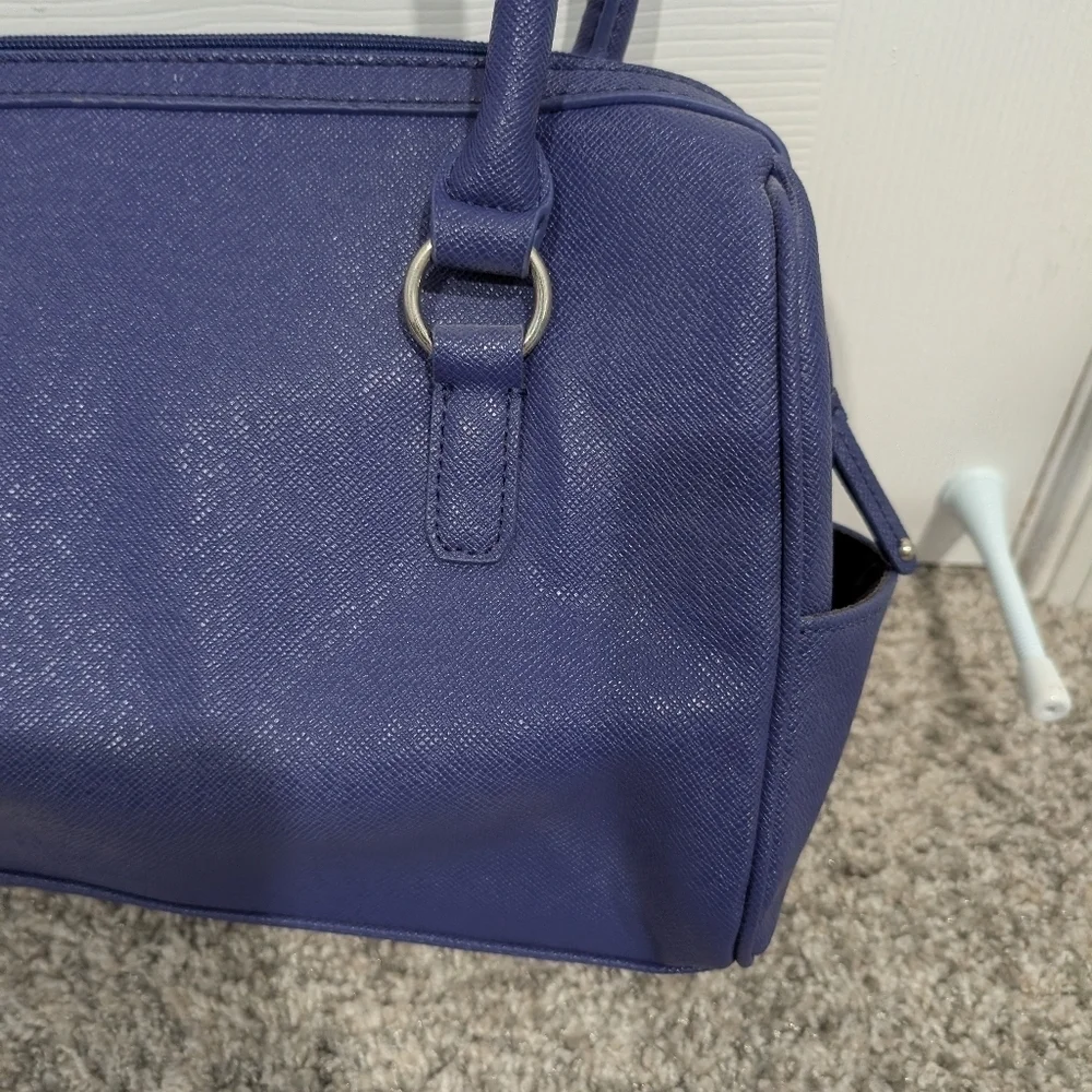 9&Co. (Nine West) Blue Satchel Bag